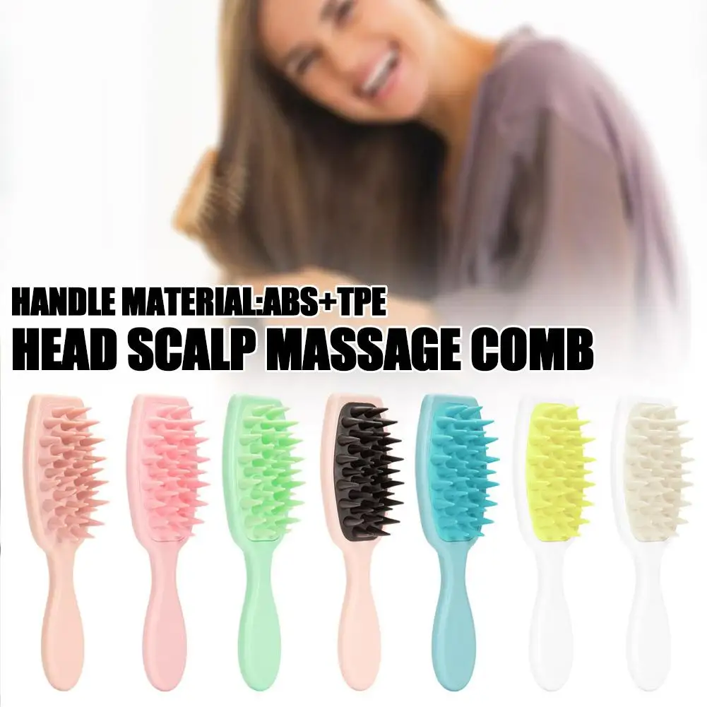 

1 PCS Head Scalp Massage Comb Shampoo Brush Hair Washing Hairdressing Comb Head Massage Shower Tool Brush Hair G4R2
