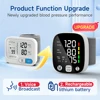 Yongrow-Monitor Digital automático de presión arterial, esfigmomanómetro, tonómetro, tensiómetro, medidor de pulso y frecuencia cardíaca, Monitor de presión arterial 2