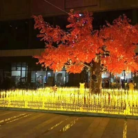 led simulation luminous wheat ear lamp outdoor lawn lamp meichen lighting festival courtyard lighting project park decoration