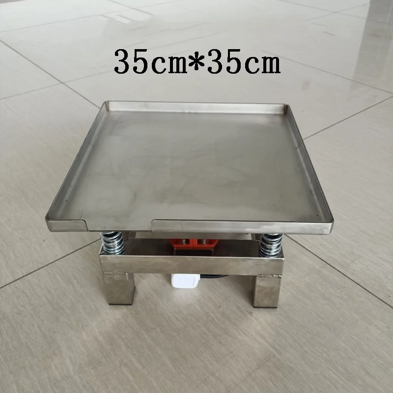 35CM*35CM Small Concrete Vibration Table Vibration Test Bench Test Block Vibration Platform Test Stainless Steel 3000rpm