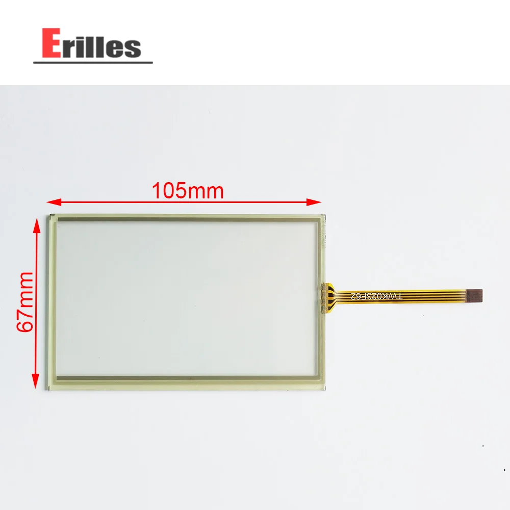 10pcs/lot New 4.3 inch 4 wire 105mm*67mm Resistive Touch Screen Panel Digitizer Sensor 105*67 For MP4 MP5 GPS Industrial control - купить по