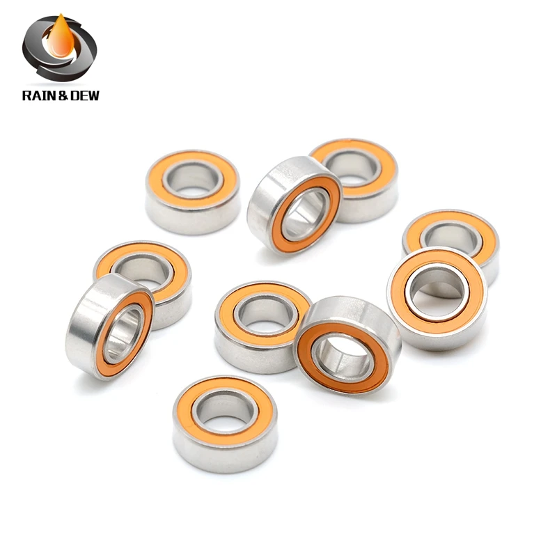 1Pcs S689RS CB ABEC7 9X17X5 mm 689 Stainless steel hybrid ceramic ball bearing Without Grease Fast Turning