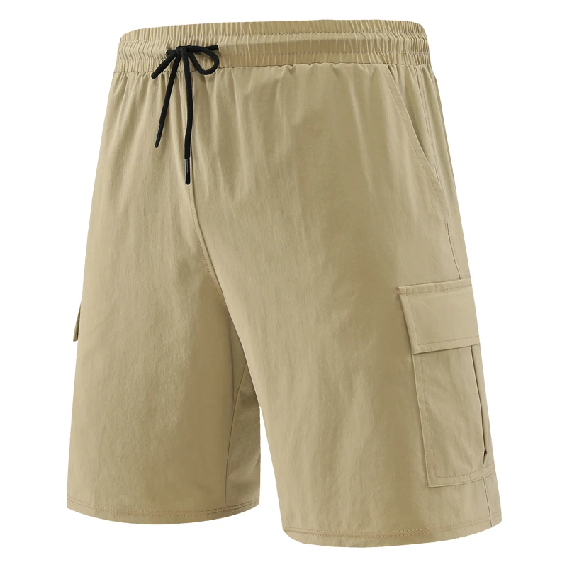 New Drawstring Men Shorts Fit Slim Elastic Gym Sports Fitness Shorts Pant Man Summer Casual Running Jogging Military Sweatpants