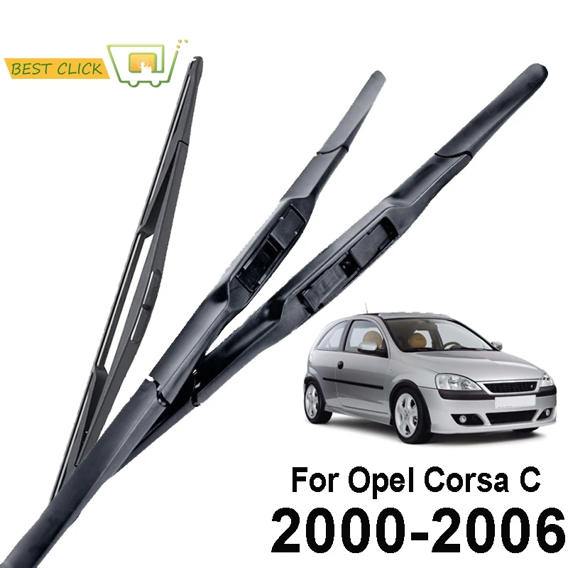 Щетки стеклоочистителя Misima для Opel Corsa C Hatchback 2000 2001 2002 2003 2004 2005 2006 передний и задний
