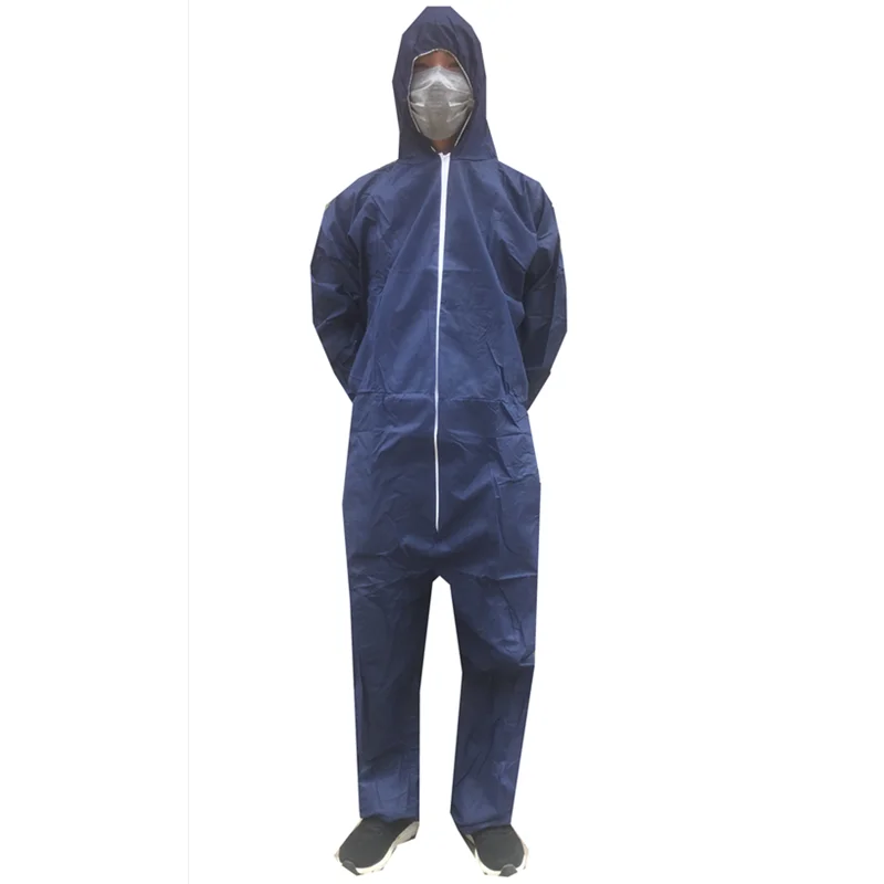 

Одноразовый пыленепроницаемый комбинезон из полипропилена