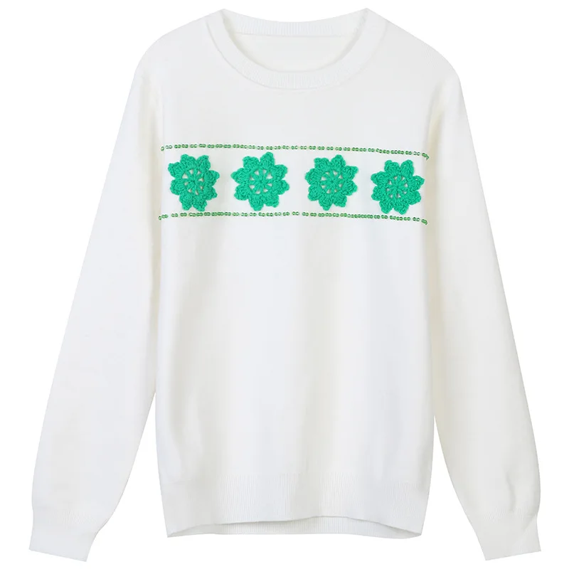 

Свитер y2k, винтажный женский модный свитер в Корейском стиле, милая модель большого размера, модель 2020 года, 2021