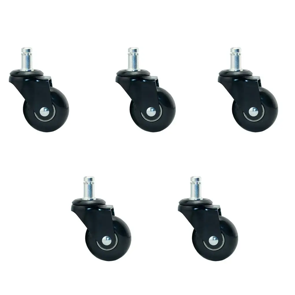 

2inch Office Chair Wheel Roller Noiseless Chair Wheel Replacement Universal Chair Caster with 30kg Load Capacity