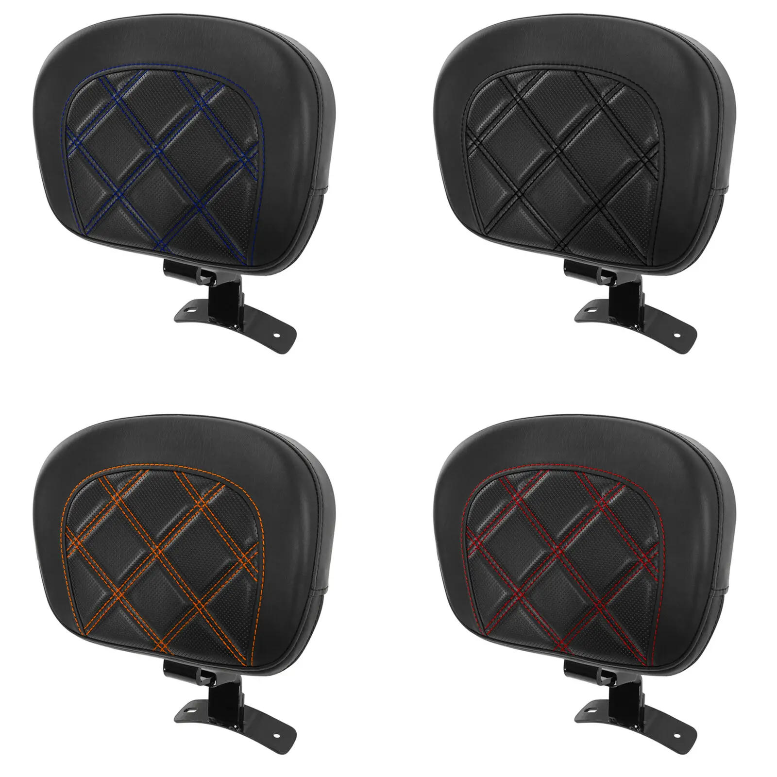 

Motorcycle Front Driver Rider Backrest Pad For Harley Touring Road King Electra Glide Road Glide 2009-2022 2021 2020 2019 2018