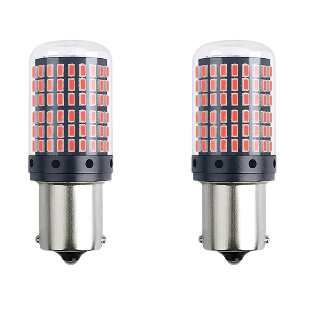 

2 шт., автомобильные лампы P21W Ba15S 1156 3014 144SMD