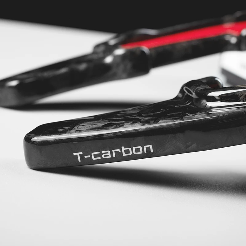 Кованое углеродное волокно автомобильный интерьер рулевое колесо лепестки