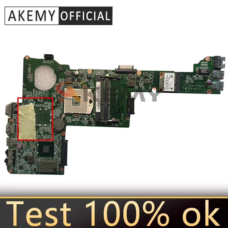 

Материнская плата AKEMY DA0MTCMB8G0 для ноутбука toshiba satellite C40, быстрая Бесплатная ЦП SJTNV HM70