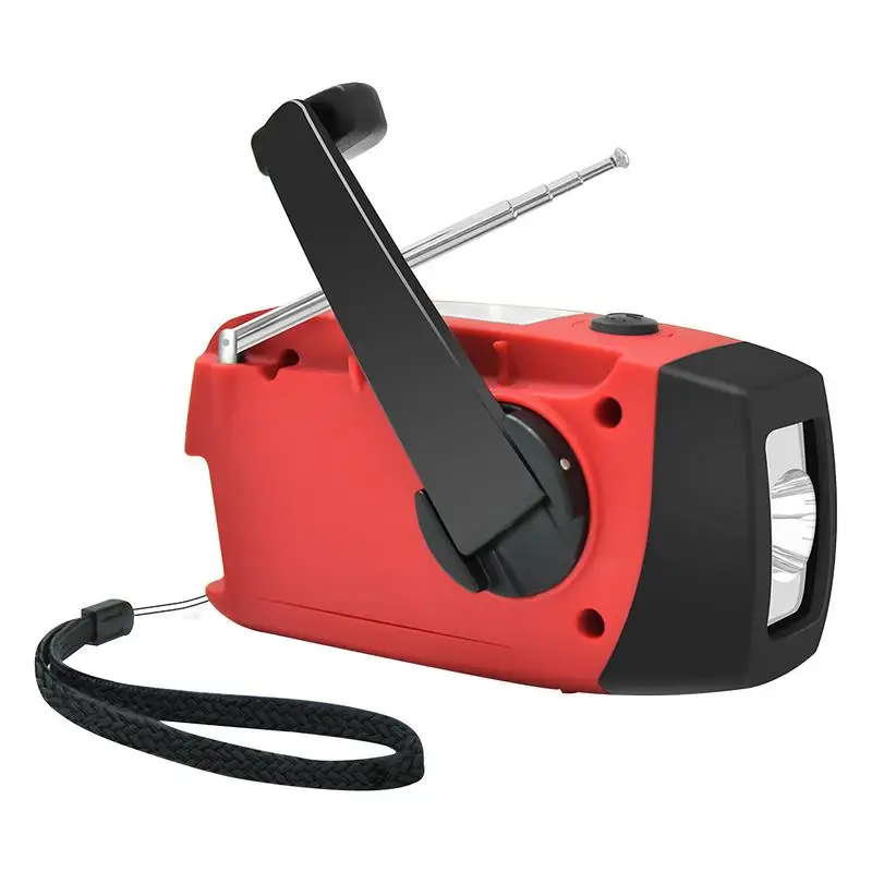 

Аварийный радиоприемник AM/FM/NOAA, 2000 мАч, USB-зарядка