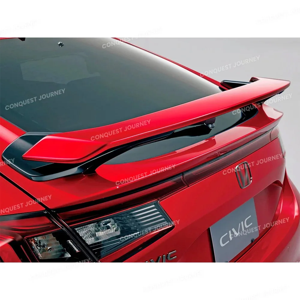Для Honda Civic Hatchback 2021-2025: Задний спойлер в стиле Mugen (версия) |   OEM-стабилизатор заднего крыла, легкий, из АБС-пластика, для авто (art.: 3920d90adb46c) - 3920d90adb46c