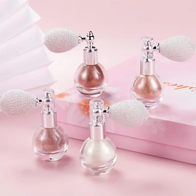 

Shiny Spray Highlighter Powder Diamond Prarlcesent High Gloss Glitter High Light Powder Spray Face Body Makeup Shimmer Cosmetics