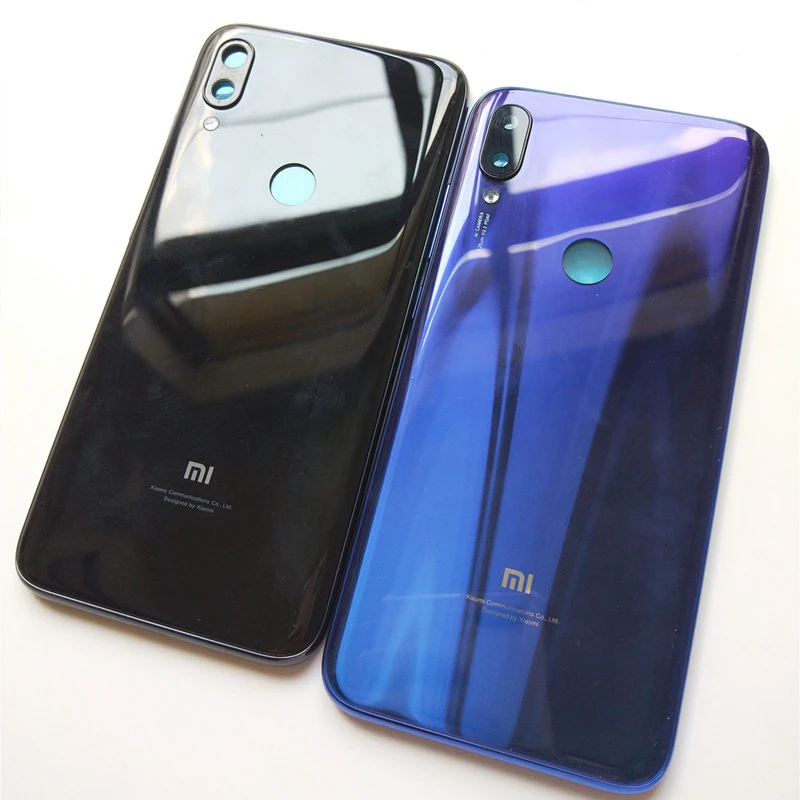 

Official Original PC Cover For Xiaomi Mi Play Back Battery Housing Cover Case For Xiaomi Mi Play Replacement Parts + logo