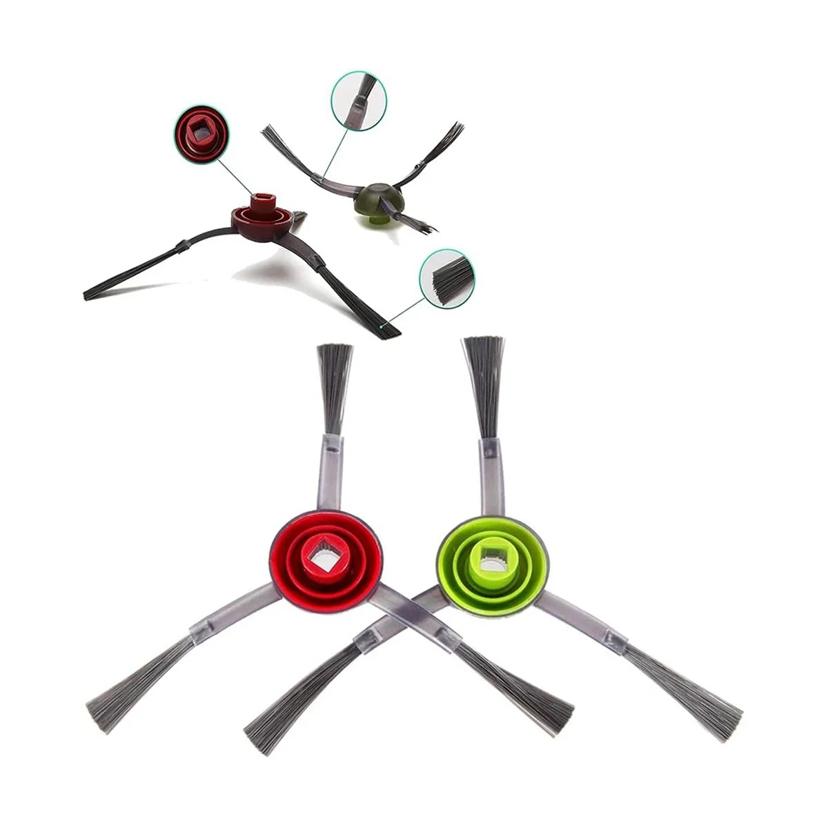 Для Deebot OZMO 900 905 DN55 DN35 основная боковая щетка HEPA-фильтр тряпки для швабры сменные