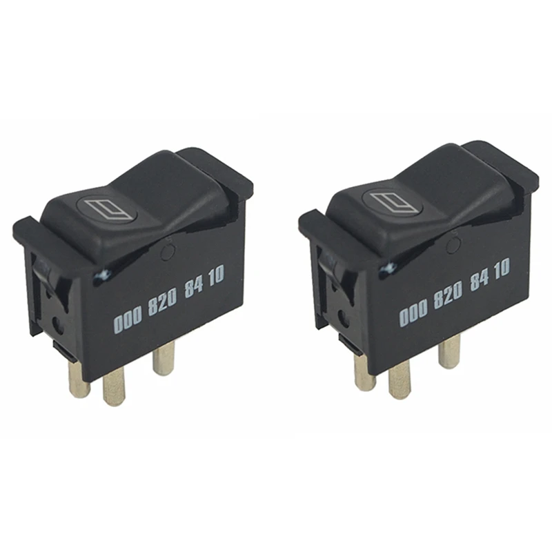 

2X 6 Pins For Mercedes Benz W123 190D 190E 240 Power Window Switch Door Panels 0008208410,0028203610KZ