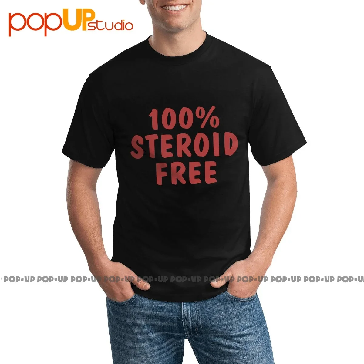 Крутая футболка с стереоидом 100 уникальным сращиванием лучшего качества