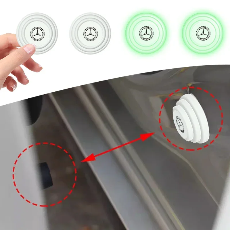 1/2/4 шт. противоударная накладка на дверь автомобиля поглощающая звуковая подушка