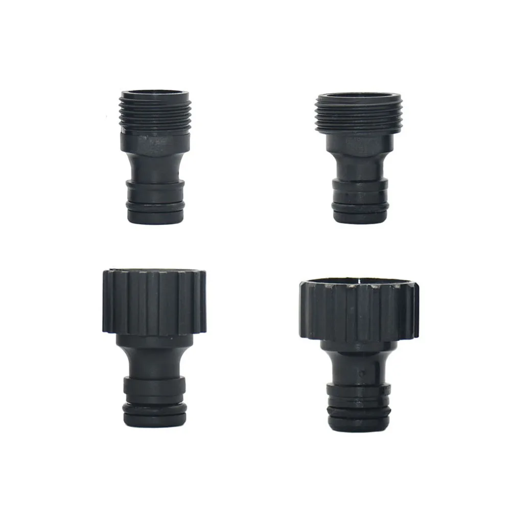 16mm Nipple Quick Connectors With 1/2 3/4 Inch Male Female Thread Garden Irrigation Water Gun Adapter