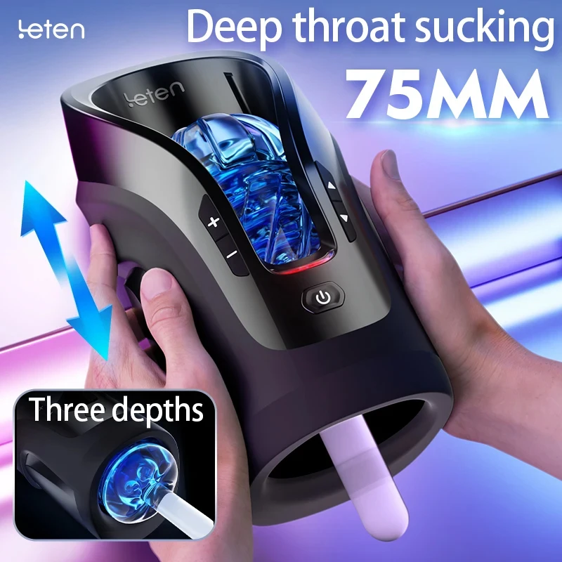Thrusting-Pro Автоматический Симулятор Влагалища Для Мастурбации С Подогревом