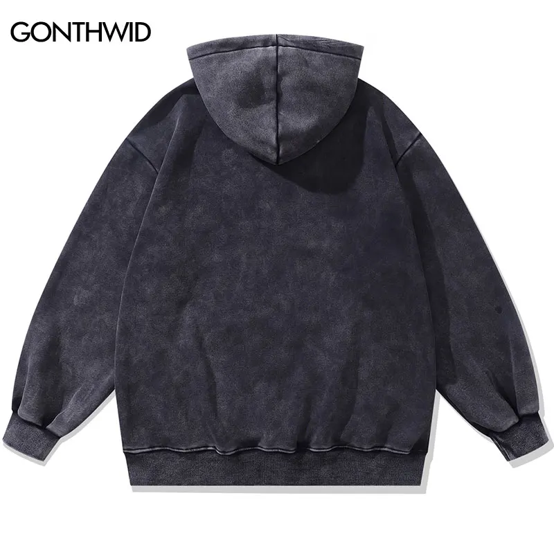 Толстовка Мужская винтажная в стиле хип-хоп 2023 г.