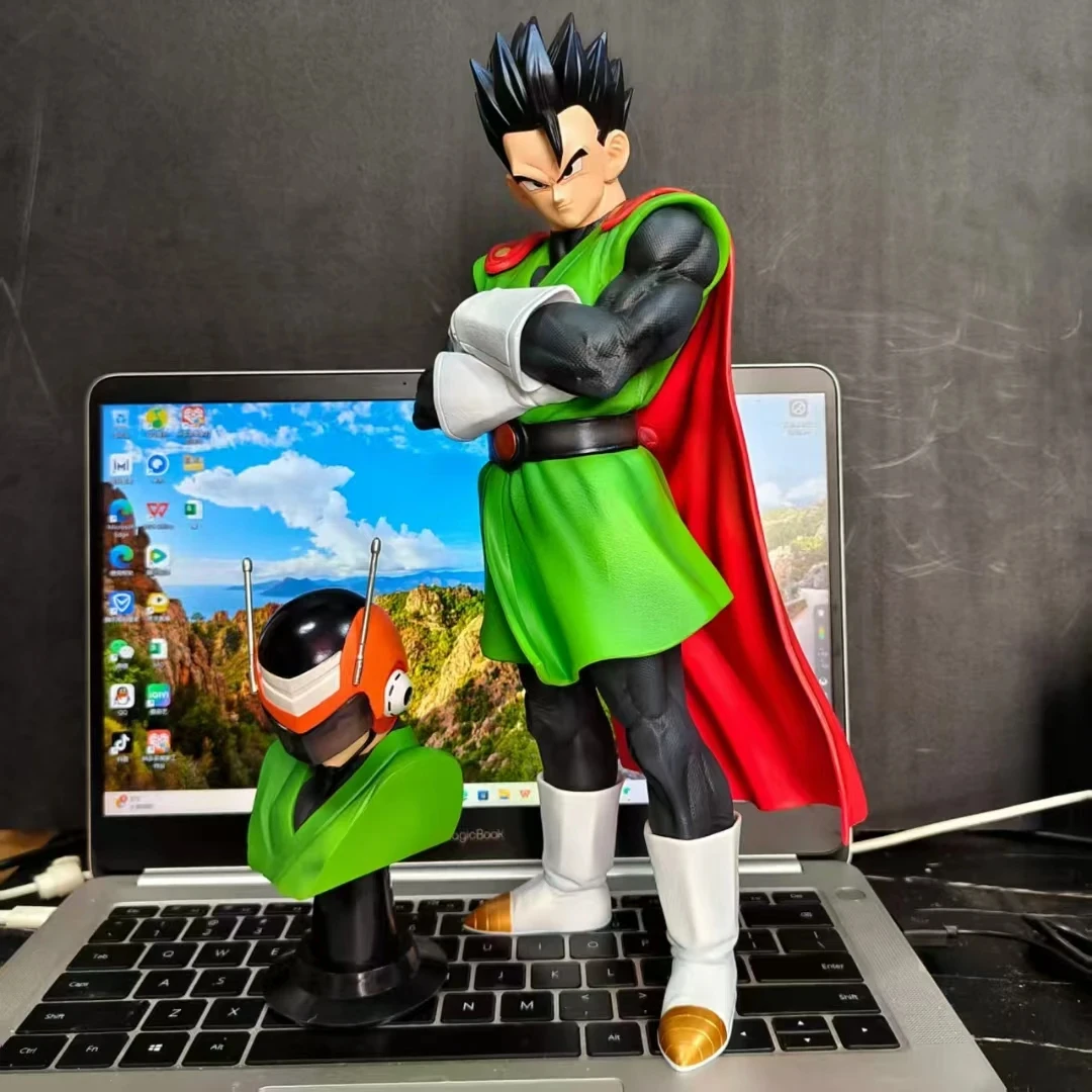 Фото Dragon Ball Z Son Gohan Фигурка Replaceab Heads Super Saiyan ПВХ Фигурки Великая коллекция статуй Сайямана Модель игрушки Подарки №5