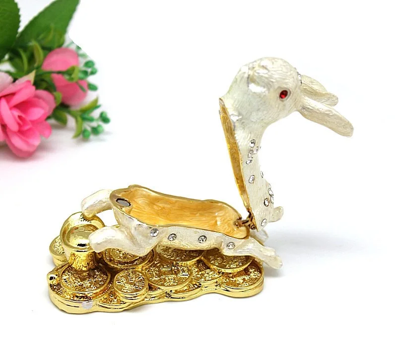 Big Animal Rabbit Trinket Display Gift