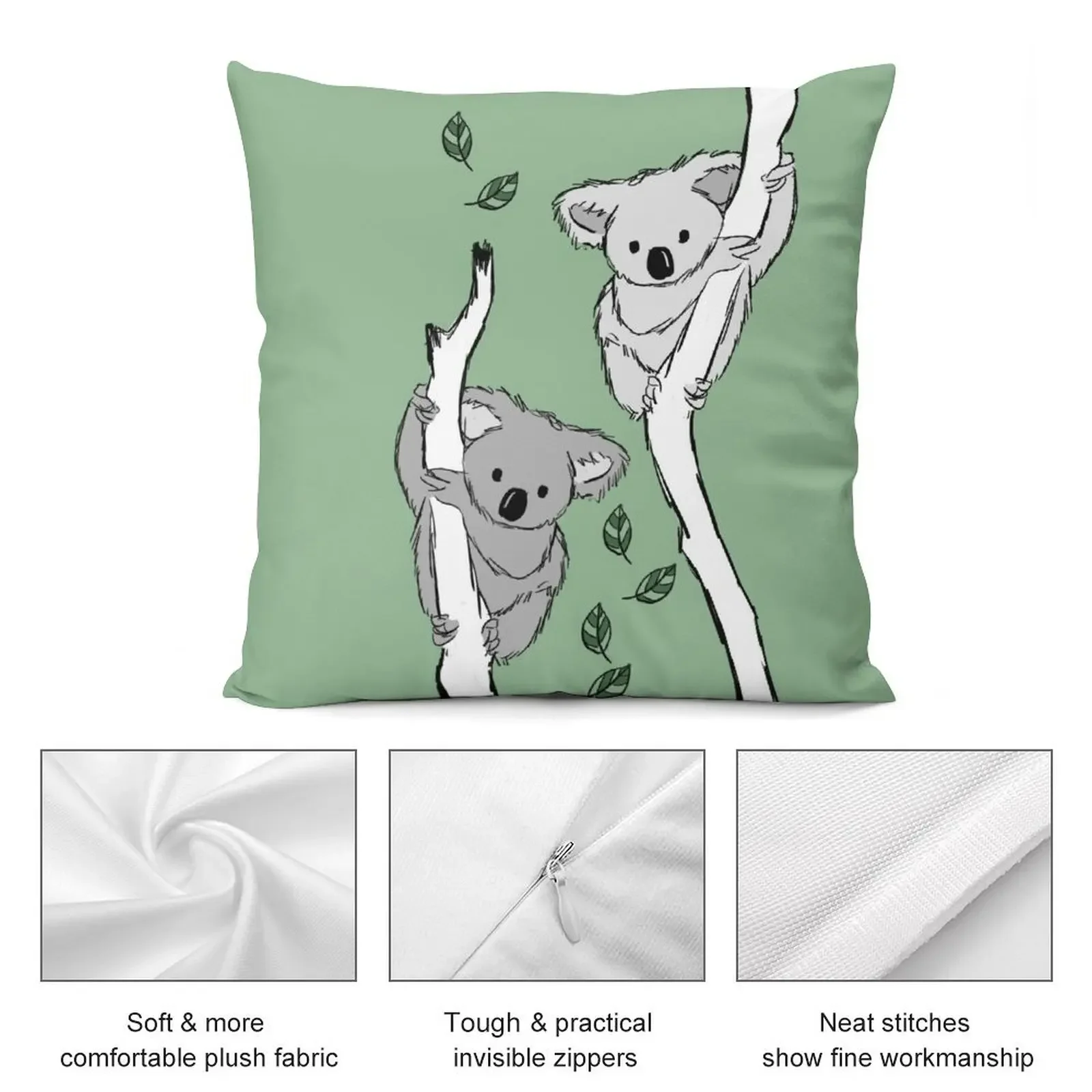 коала? я никогда не seen ее-би-вере! Декоративная подушка декоративные подушки на