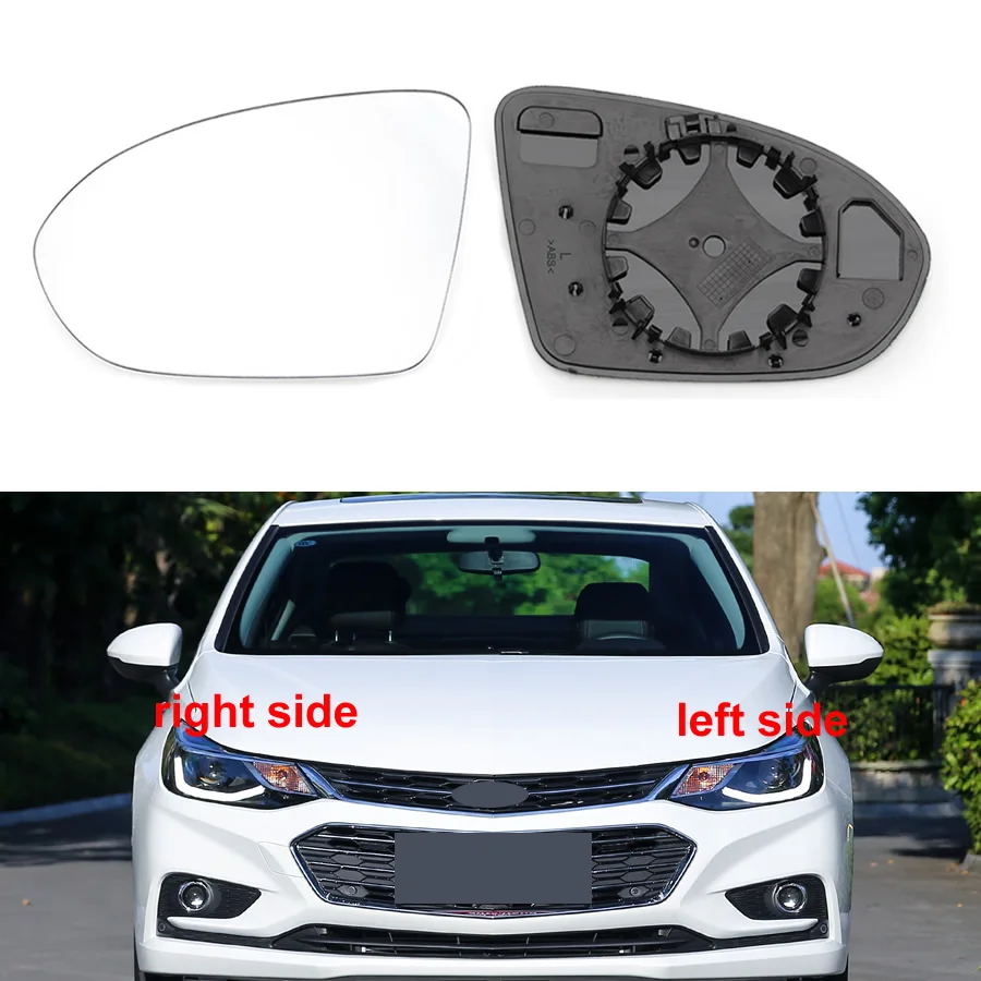 

Для Chevrolet Cruze 2017 2018 2019 автомобильные аксессуары боковые зеркала Светоотражающие линзы стекла заднего вида без нагрева