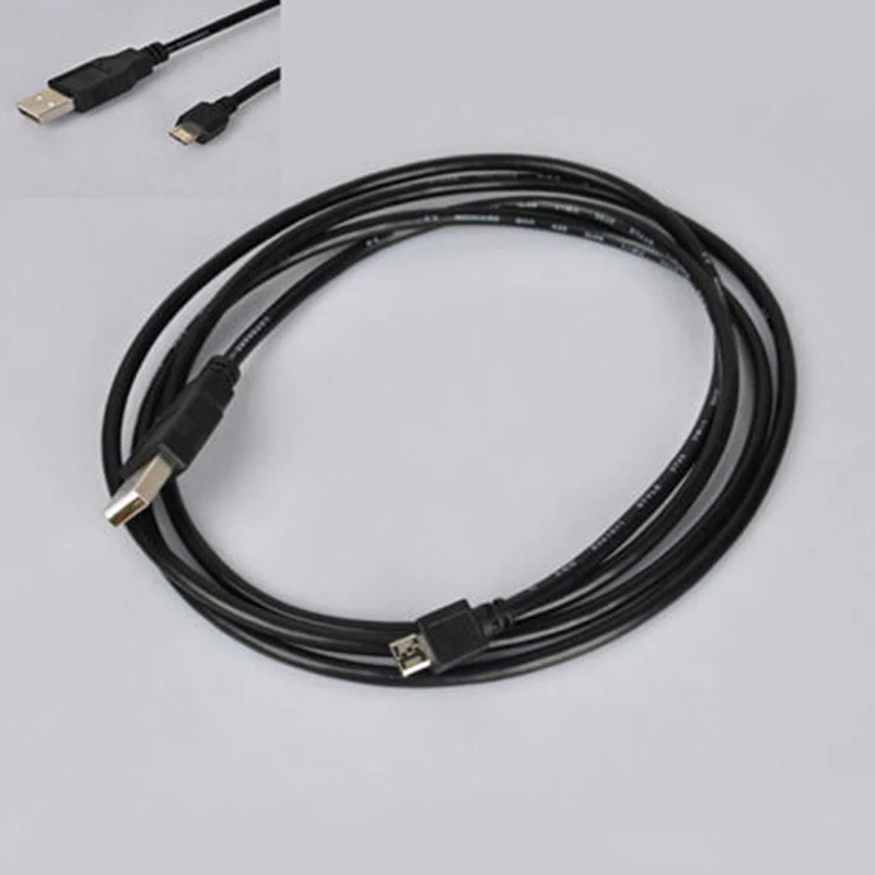 Черный кабель для зарядки данных Micro USB контроллера Playstation 4 Ps4