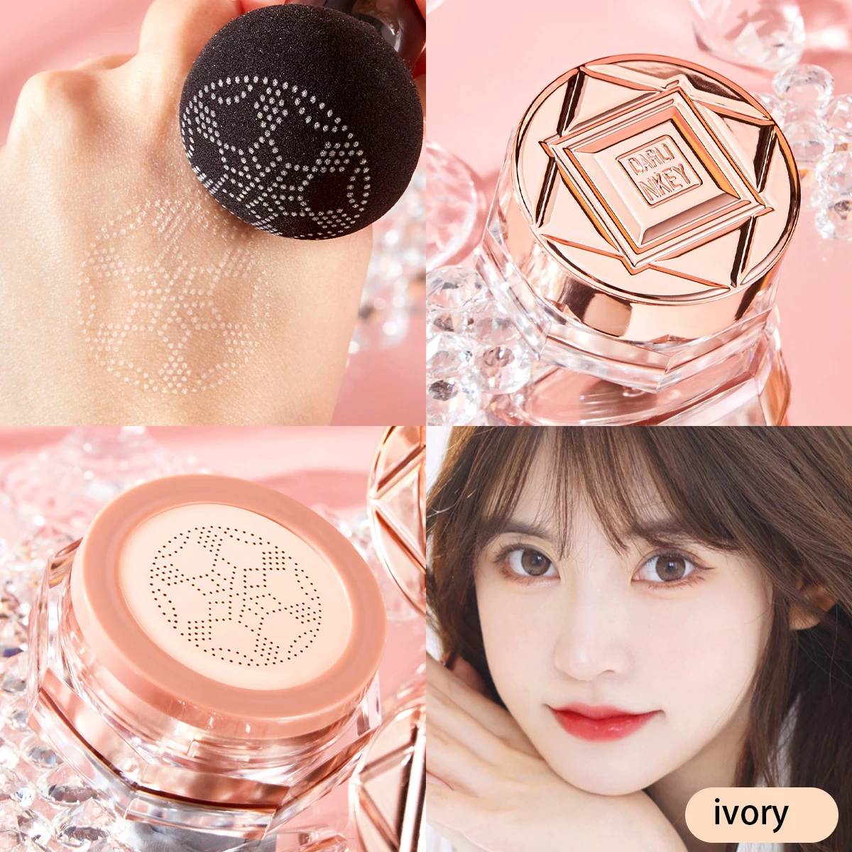

Caviar Mushroom Head Air Cushion BB Cream Foundation Cream for Face Care Makeup Concealer Cushion for Face Comestics Make Up
