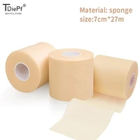 1roll pu foam bandage underwrap sports tape kick boxing bandage wrist straps hand protection foot athletic sponge pre wrap tape