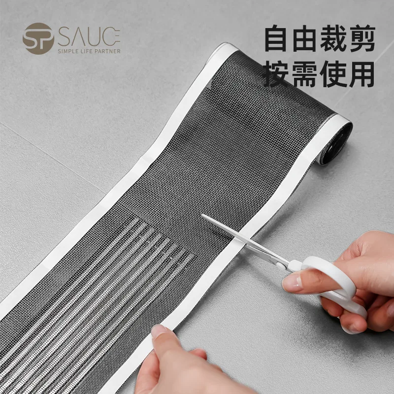 Свернутый одноразовый сливной фильтр для пола канализационный сетка защиты