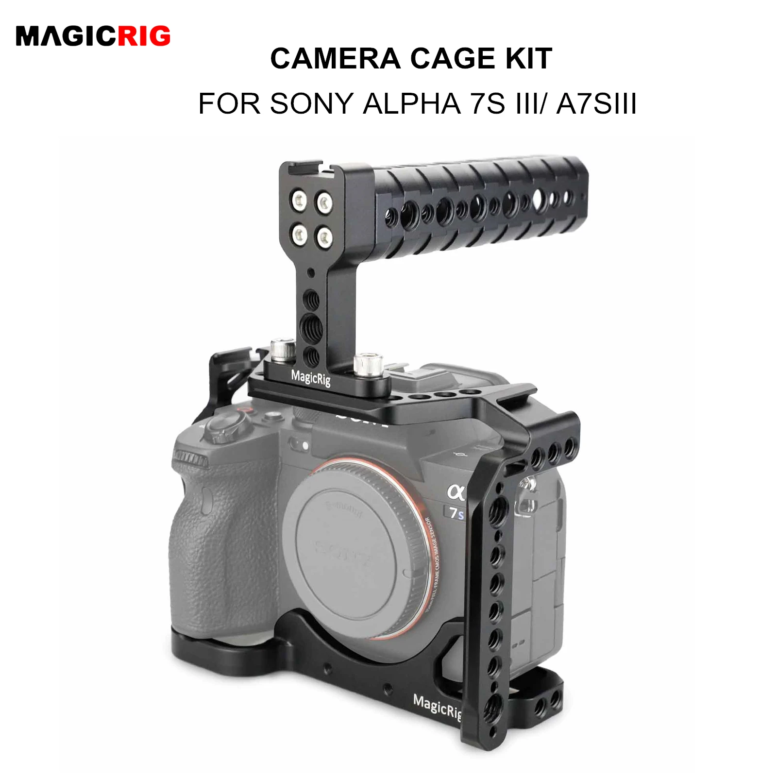 

Клетка для камеры MAGICRIG A7SIII с верхней ручкой для Sony Alpha 7S III / A7SIII / A7S3 /A7S III
