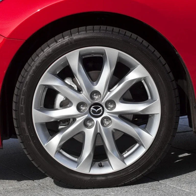 Для Mazda 4 шт. 56 мм Автомобильная эмблема Крышка ступицы колеса Крышки обода Авто