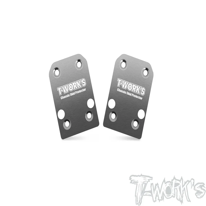 

Original T works TO-220-22X-4 Stainless Steel Rear Chassis Skid Protector ( TLR 22X-4 ) 2pcs.ssional Rc part