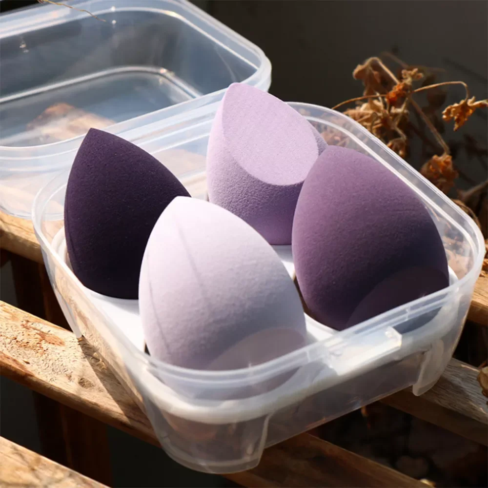 

NEW2023 Makeup Sponge Powder Puff Dry and Wet Combined Beauty Cosmetic Ball Foundation Powder Puff Bevel Cut Make Up Sponge Tool