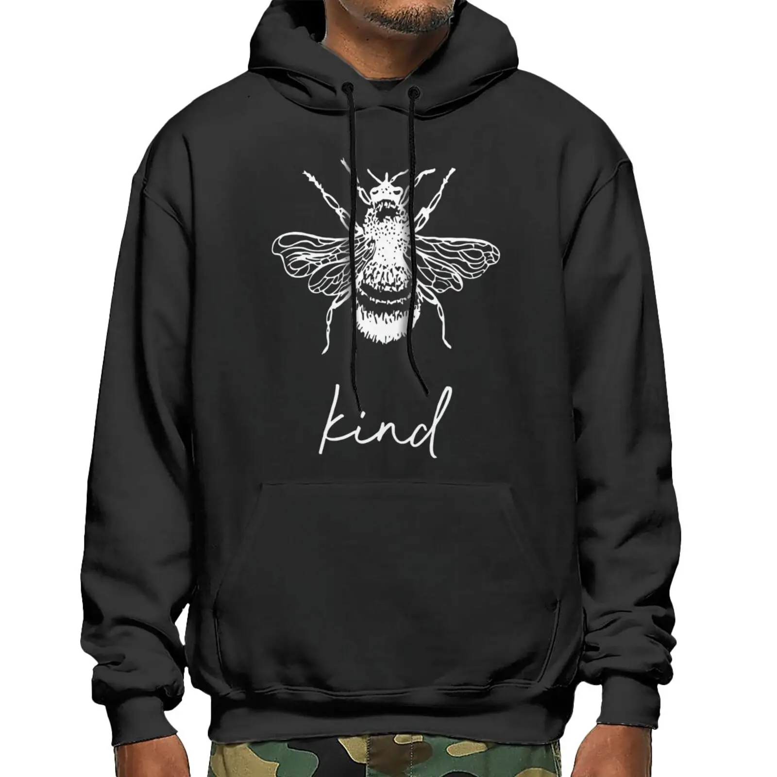 

Bee Kindsummernature Feminismbumblebee Shirts Hoodie Clothes Men Male Sweatshirt Sweaters For Men Hoodie Man Hoodie Men Hoodie