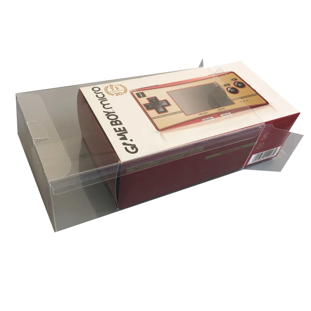 Collection Display Box For Nintendo Game Boy MICRO/GBM Game Storage Transparent Boxes TEP Shell Clear Collect Case