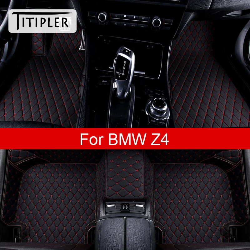 

TITIPLER Car Floor Mats For BMW Z4 E85 E86 E89 G92 2002-2021 Years Foot Coche Accessories Auto