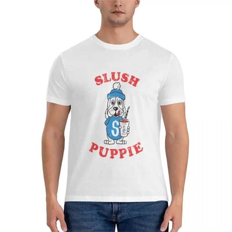 

SLUSH PUPPIE / 1970 Футболка в винтажном ретро стиле, Классическая футболка, забавная Футболка для мальчика, Мужская футболка большого и высокого размера s