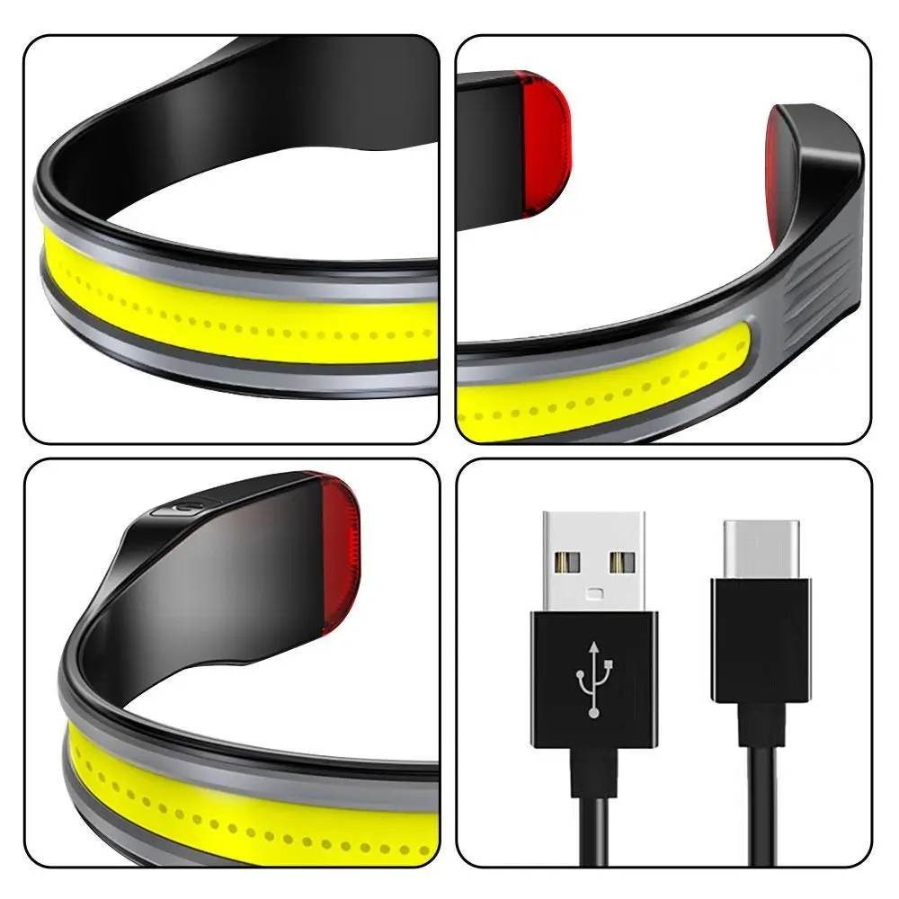 

Фонарь аккумуляторный, 3 режима, USB Type-c