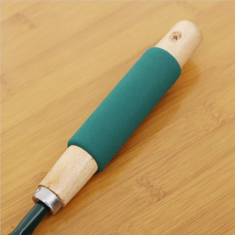 Лопата садовая с деревянной ручкой большая заостренная лопатка 36 см для