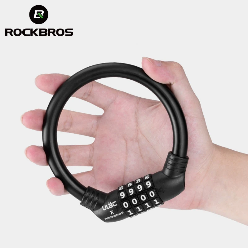 Велосипедный Замок ROCKBROS из цинкового сплава стандартный замок бесплатная
