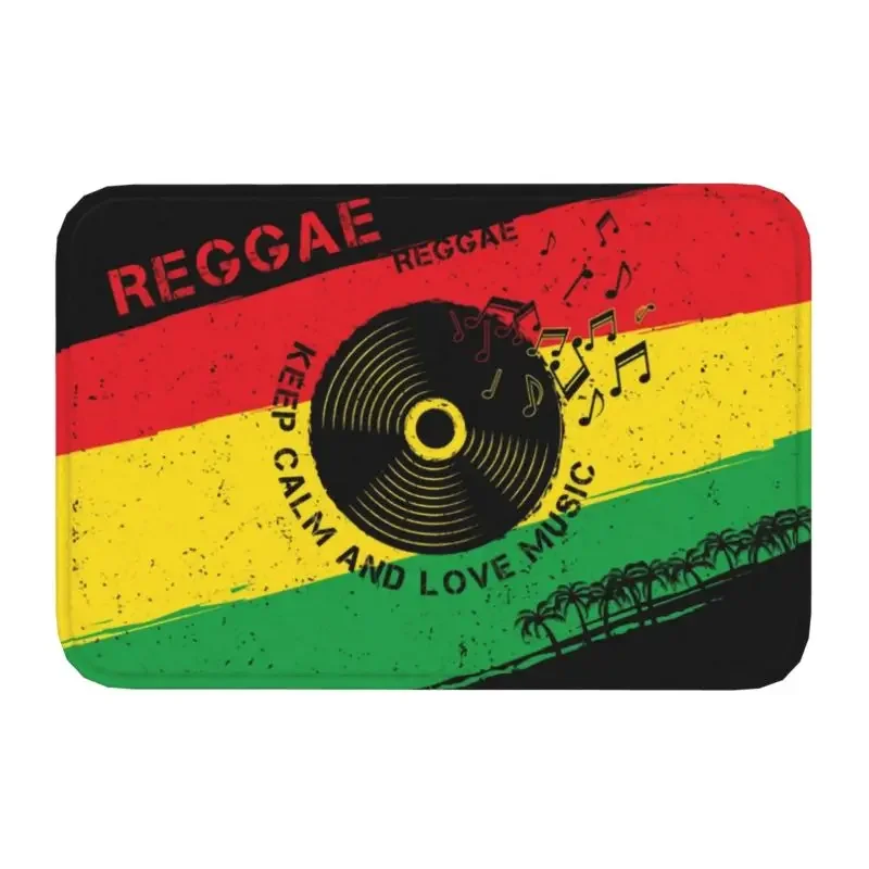 

Reggae Keep Calm Love Music Rasta входной коврик для входной двери Крытый Коврик для кухни и ванной Jamaican Pride ковер для гаража