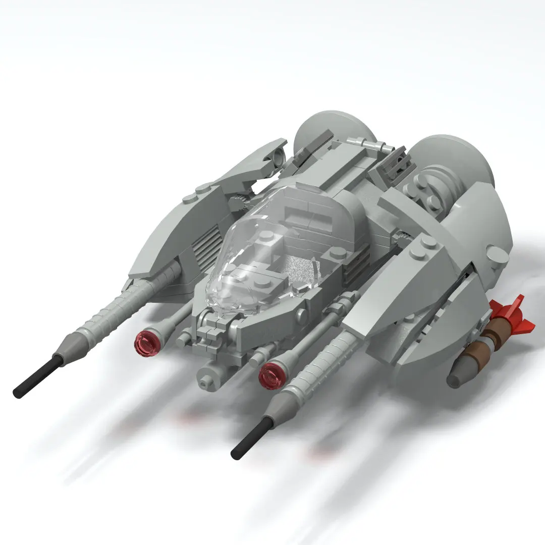 

Building Block moc Toy Viper Spaceship Space War Assemblable Model Bricks Toy Educational Creative for Children Kids Gift