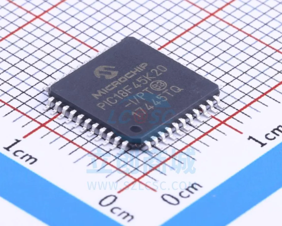 PIC18F45K20-I/PT Package TQFP-44 New Original Genuine Microcontroller (MCU/MPU/SOC) IC Chi