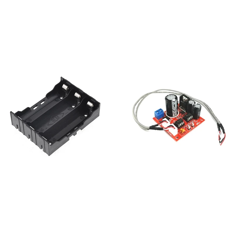 

1 Pcs DIY Battery Holder With 6 Pins & 1 Pcs Dual NE5532 Preamp Audio Amplifier Board