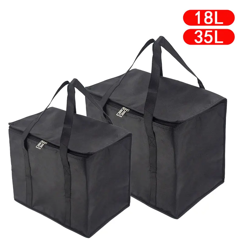 

Waterproof Cooler Bag Picnic Insulated Lunch Box Foldable Ice Pack Portable Food Thermal Bag Drink Carrier Delivery Functional
